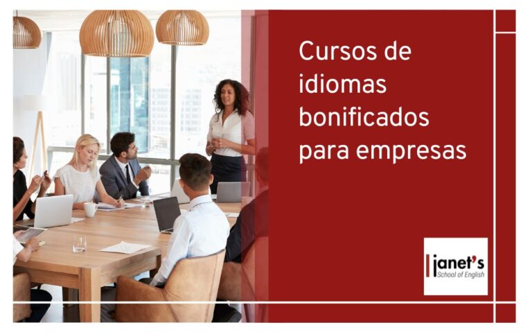 Cursos de idiomas bonificados